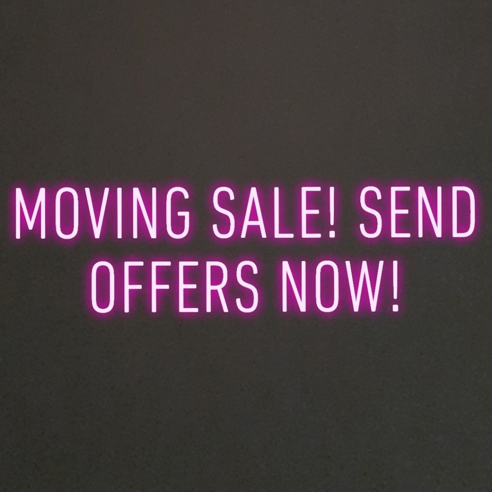 MOVING SALE